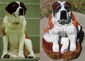 Carving of your Dog from a Picture