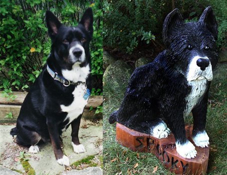 Dog Carving
